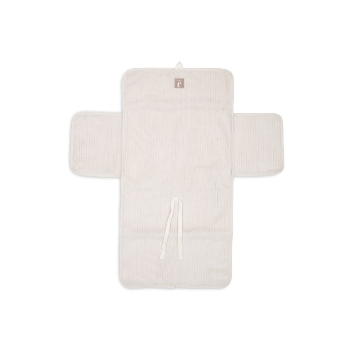 Tapis à langer nomade Cloudy Rib en polyester pour bébé – Jollein