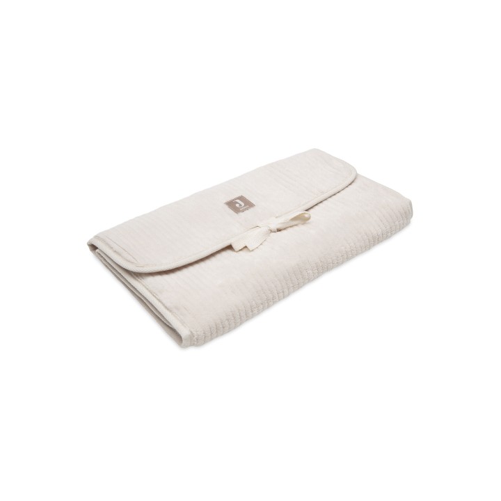 Tapis à langer nomade Cloudy Rib en polyester pour bébé – Jollein