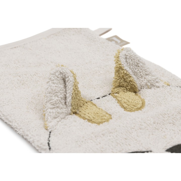 Gant de toilette Éponge Charlie en coton pour bébé – Jollein