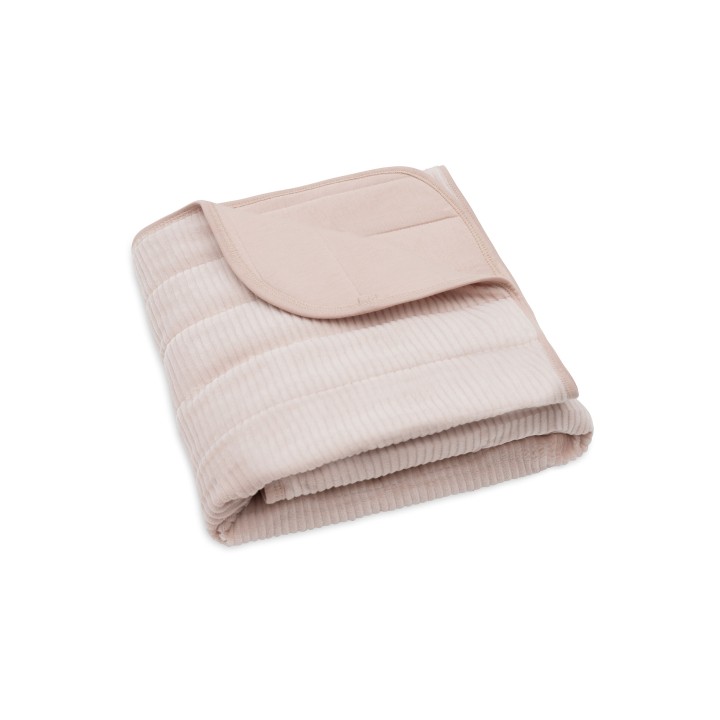 Couverture Velvet Rib en coton pour bébé – Jollein