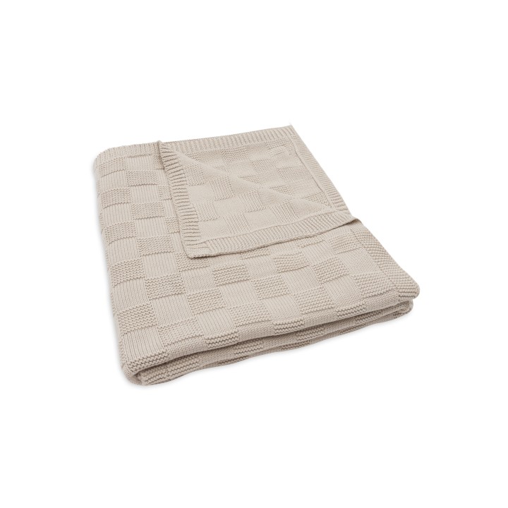 Couverture Box Knit GOTS en coton bio pour bébé – Jollein
