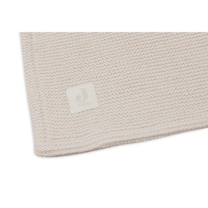 Couverture Basic Knit Velvet en coton pour bébé – Jollein