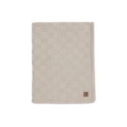 Couverture Box Knit Velvet GOTS en coton pour bébé – Jollein
