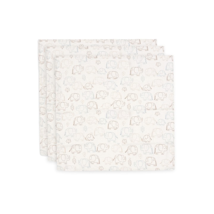 Lange Gaze de Coton Elephant Tales pour bébé – Jollein