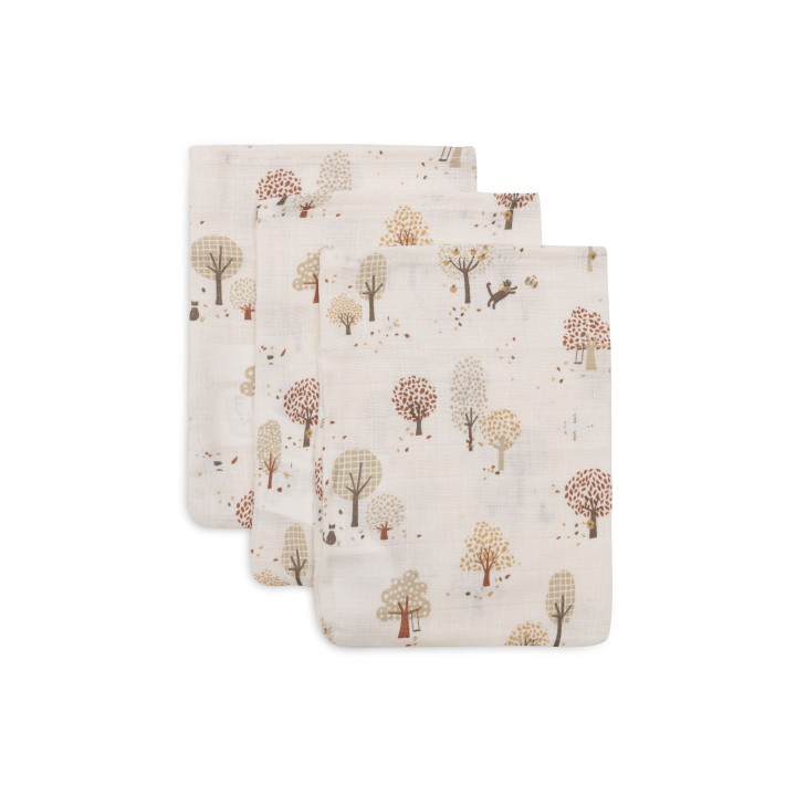 Gant de Toilette Gaze de Coton Tiny Park – Jollein