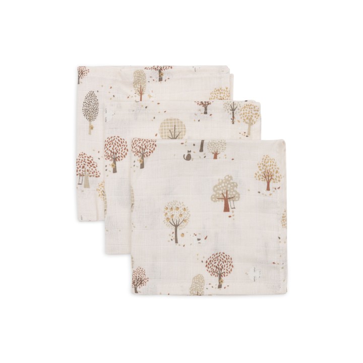 Serviette Gaze de Coton - Tiny Park - 3 Unités – Jollein
