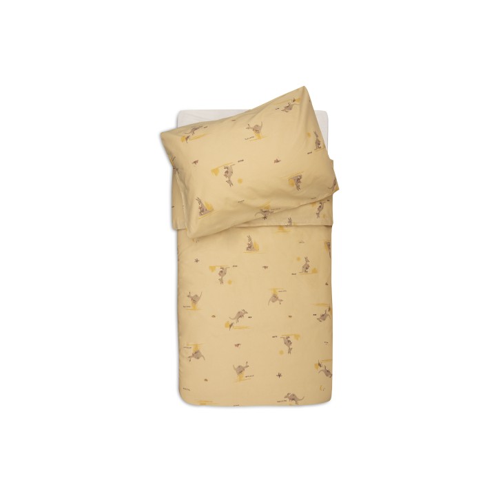 Housse de Couette et Taie Kangaroots – Jollein