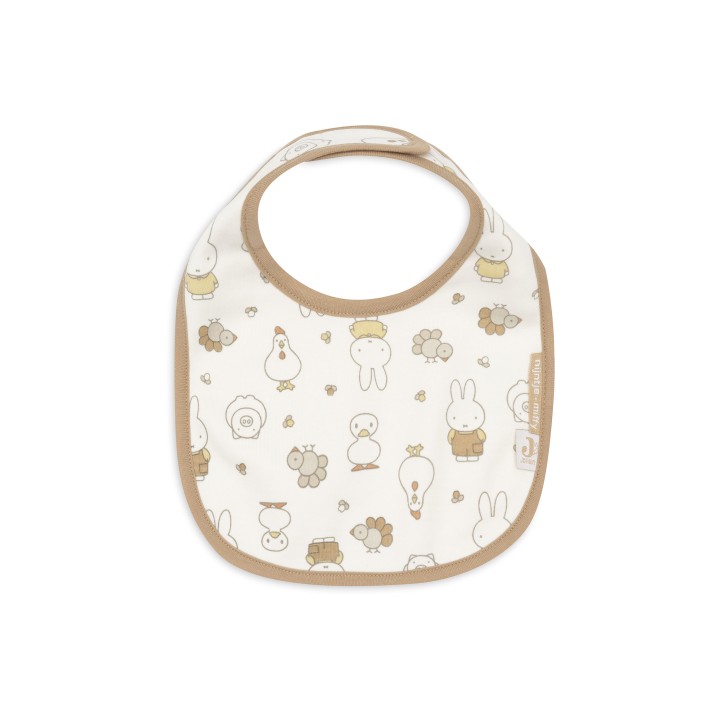 Bavoir Jersey Imperméable Miffy Family Farm – Jollein