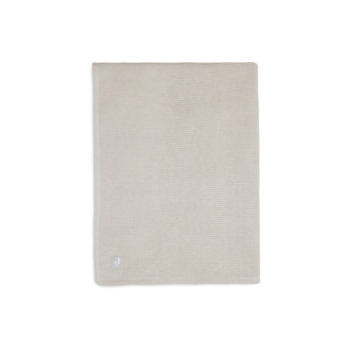 Couverture Basic Knit Fleece en coton pour bébé – Jollein