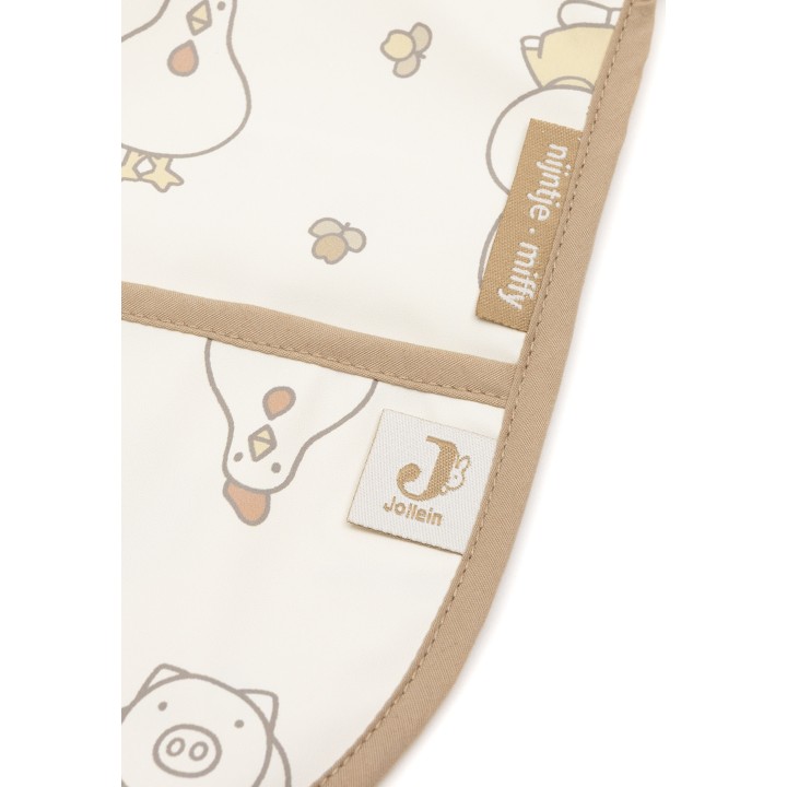 Bavoir à Manches Imperméable Miffy Family Farm – Jollein