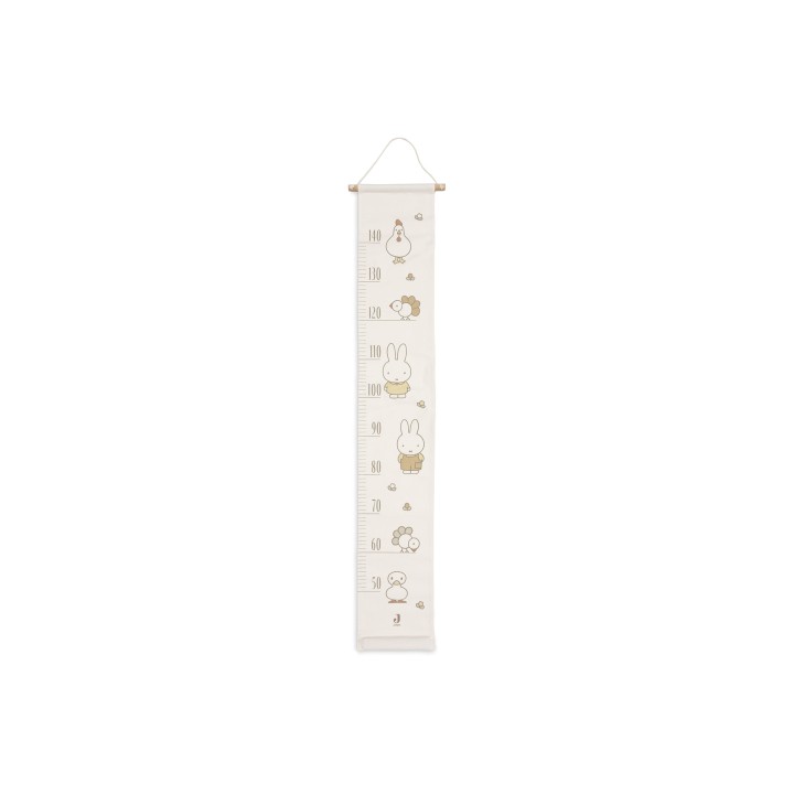 Toise Murale Miffy Family Farm en coton pour bébé – Jollein