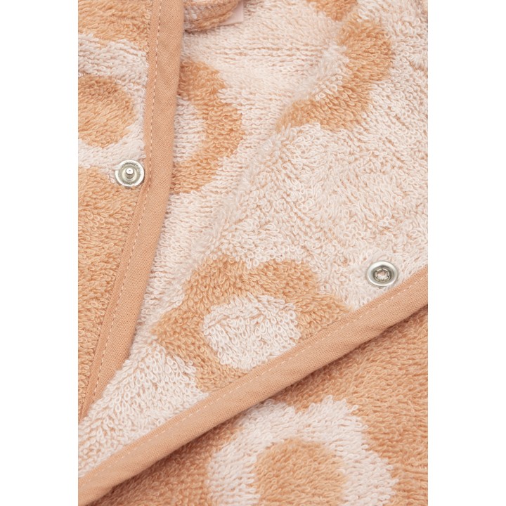 Peignoir Éponge Jacquard Flower en coton pour bébé – Jollein