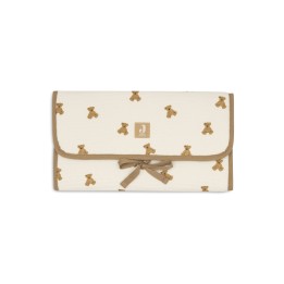 Tapis à langer nomade Little Waffle - Mini Teddy Bear
