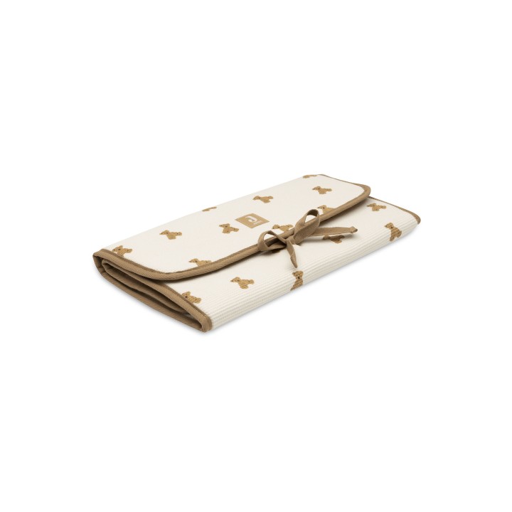 Tapis à langer nomade Little Waffle - Mini Teddy Bear