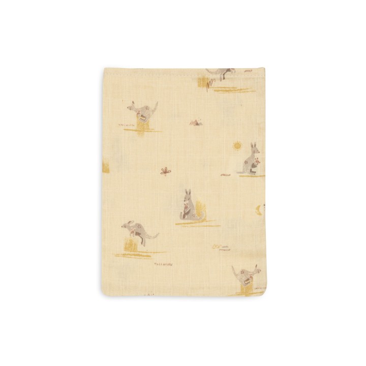 Gant de Toilette Gaze de Coton - Kangaroots - 3 Unités
