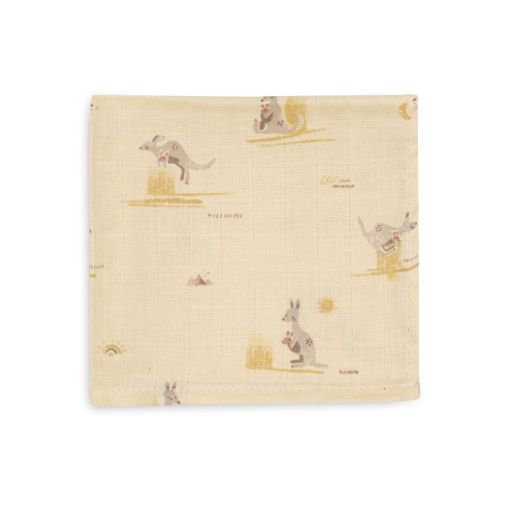 Serviette Gaze de Coton - Kangaroots - 3 Unités – Jollein