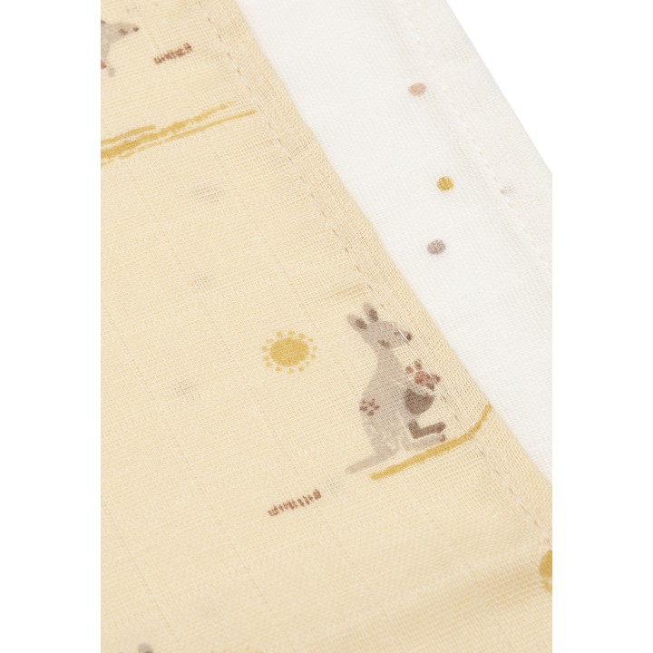 Serviette Gaze de Coton - Kangaroots - 3 Unités – Jollein