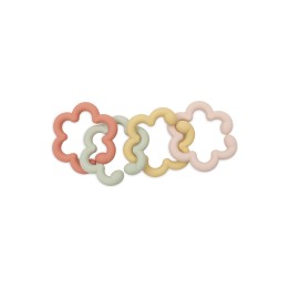 Jeu d'anneaux Silicone - Flowers pour bébé – Jollein