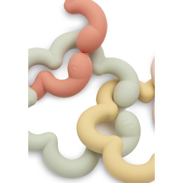 Jeu d'anneaux Silicone - Flowers pour bébé – Jollein