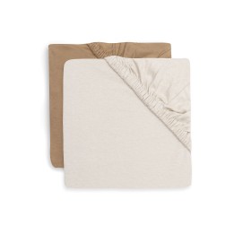 Drap-housse Jersey 2 Unités en coton pour bébé – Jollein