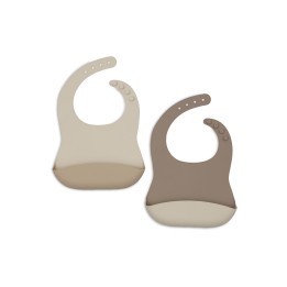 Bavoir silicone Lot de 2 pour bébé – Jollein