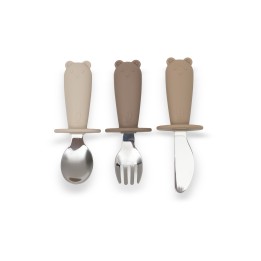 Set de couverts silicone pour bébé – Jollein