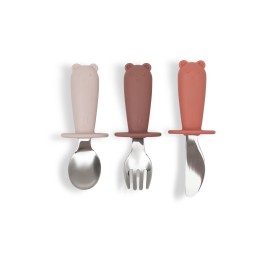 Set de couverts silicone pour bébé – Jollein