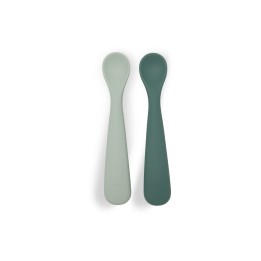Cuillère souple silicone Lot de 2 pour bébé – Jollein