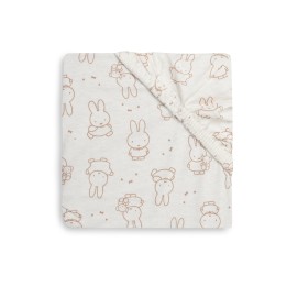 Drap-housse Jersey Miffy Moments Light Terra