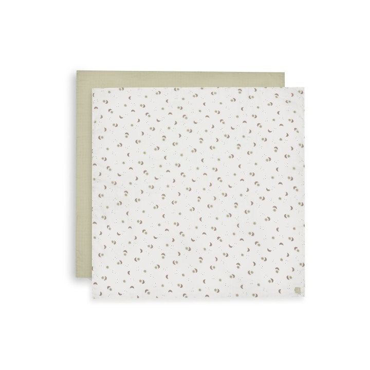 Lange Gaze de Coton Over the Moon pour bébé – Jollein
