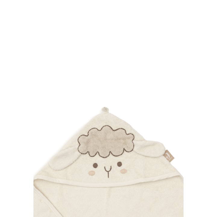 Cape de bain Éponge Sheep Sonny en coton pour bébé – Jollein