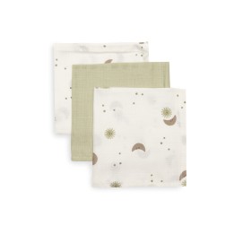 Serviette Gaze de Coton - Over the Moon - 3 Unités – Jollein