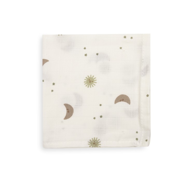 Serviette Gaze de Coton - Over the Moon - 3 Unités – Jollein