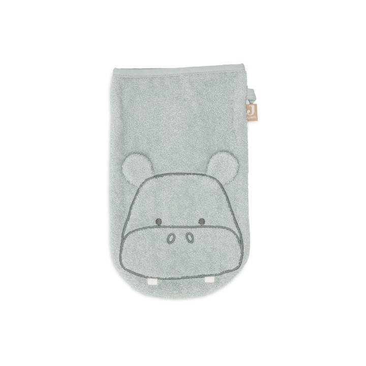 Gant de toilette éponge Hippo Happy – Jollein