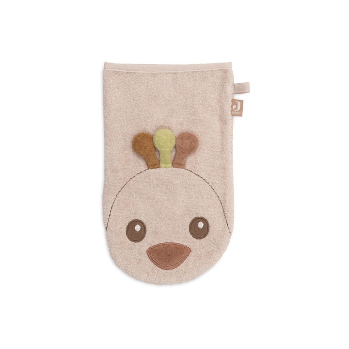 Gant de toilette éponge Peacock Pavie – Jollein