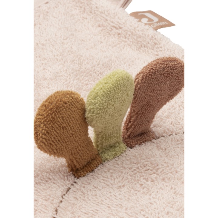 Gant de toilette éponge Peacock Pavie – Jollein