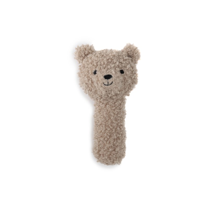 Hochet Teddy Bear en polyester pour bébé – Jollein