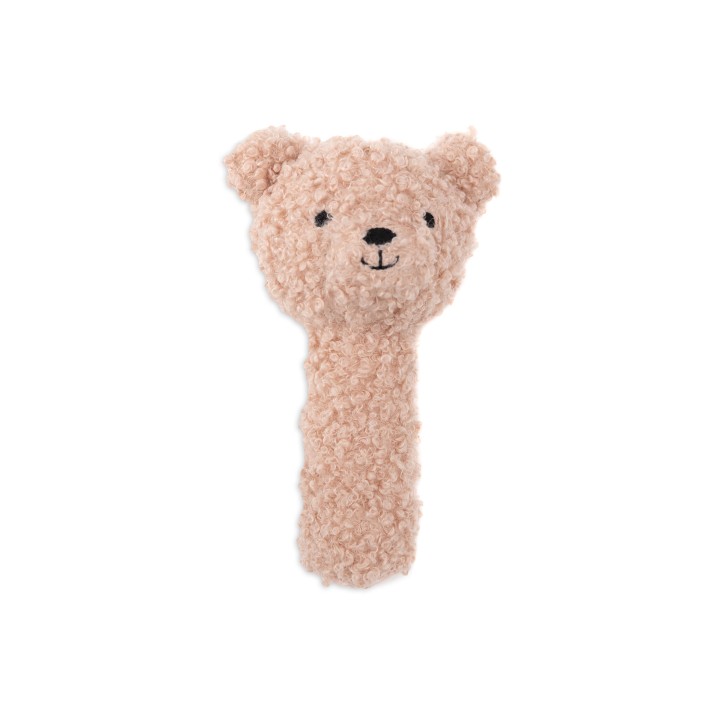 Hochet Teddy Bear en polyester pour bébé – Jollein