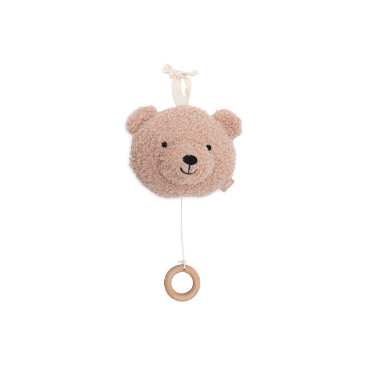 Peluche Musicale Teddy Bear en polyester pour bébé – Jollein