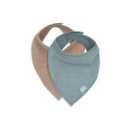 Bavoir Bandana Gaze de Coton pour bébé – Jollein