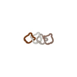 Jeu d'anneaux Silicone Teddy Bear pour bébé – Jollein