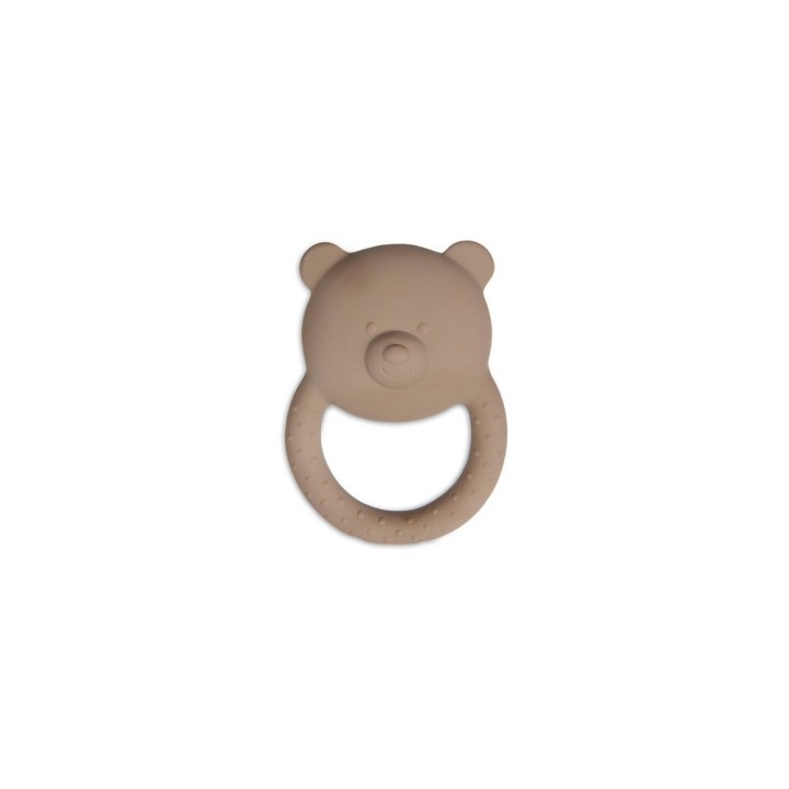 Anneau de dentition en caoutchouc Teddy Bear Biscuit