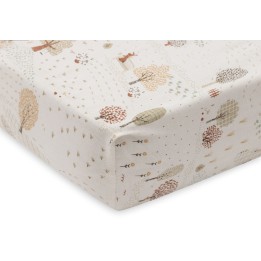Drap-housse Jersey Tiny Park en coton pour bébé – Jollein