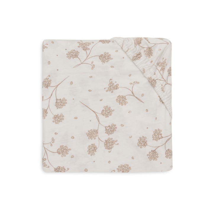 Drap-housse Jersey Leafy Dreams en coton pour bébé – Jollein