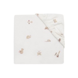 Drap-housse Jersey Animal Friends en coton pour bébé – Jollein