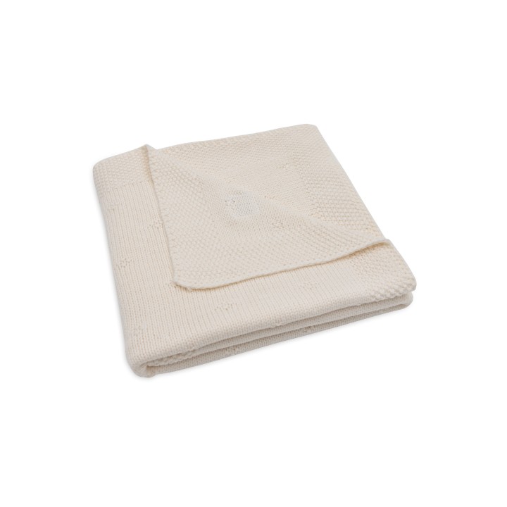 Couverture Berceau Cosy Knit en coton pour bébé – Jollein