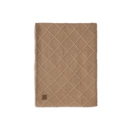 Couverture Check Knit Teddy Fleece en coton pour bébé – Jollein