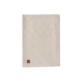 Couverture Check Knit Teddy Fleece