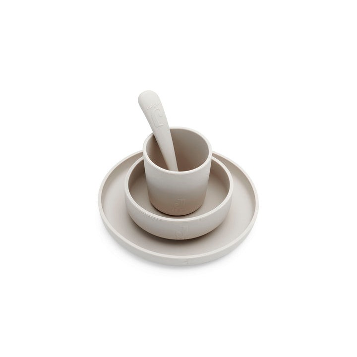 Coffret de table bébé Silicone (4pcs) – Jollein
