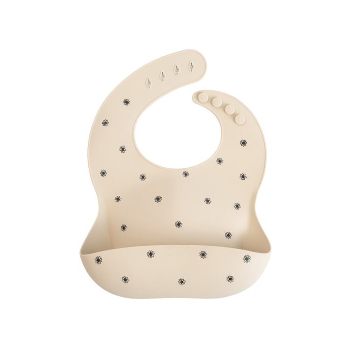 Bavoir en silicone